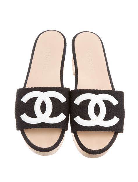 real real chanel sandals.